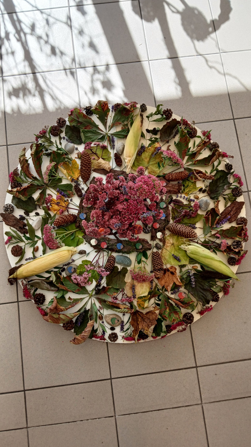 5 Herbstmandala