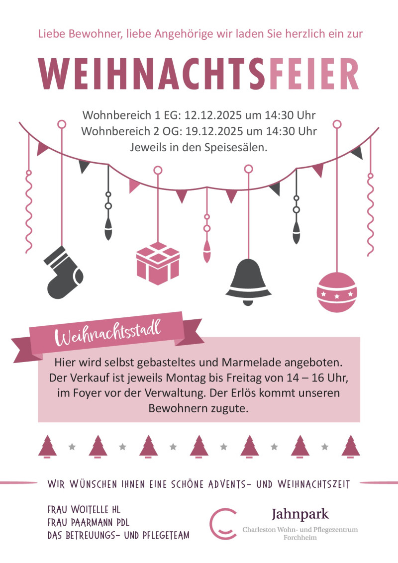 Bewohnerweihnachtsfeier A3